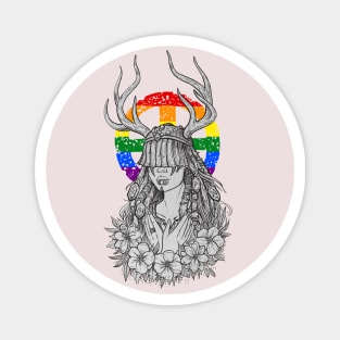 Lgbt pagan heilung gay lesbian pride Magnet